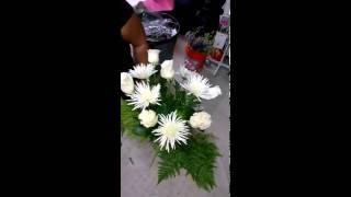 Clase de floristeria 17 Aprende el arte de arreglar flores gana dinero [upl. by Naihtniroc]