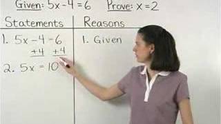 Geometry Proofs  Algebra Proofs  MathHelpcom [upl. by Scrivenor]