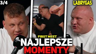 Labryga Wielki Bu Szachta Koziołek  FIRST MEET CLOUT MMA 6  NAJLEPSZE MOMENTY 34 [upl. by Sylera]