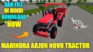 Bus simulator Indonesia me mahindra arjun novo tractor mod download kaise kare arjun novo plus mod [upl. by Anwad]