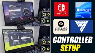 EA FIFA 23 SwitchPC  EA SPORTS FC 24 Controller Setting Setup [upl. by Zilada603]