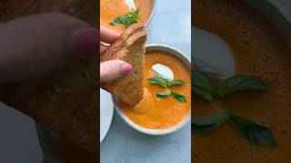 Roasted Tomato Soup  FeelGoodFoodie [upl. by Attelrac]