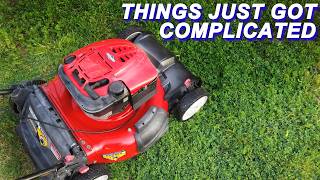 Fixing A Fuel Leak On A TroyBilt Lawn Mower [upl. by Nnovahs]