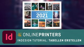 In InDesign Tabellen erstellen – Basics Tutorial [upl. by Ainollopa]