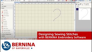 BERNINA Embroidery Software Can Create Stitches on Your Sewing Machine [upl. by Leftwich]