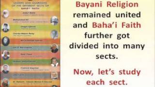 Division among the followers of Bab and Bahaullah [upl. by Adnolrehs]