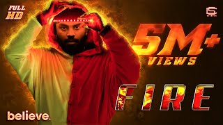 FIRE  CHANDAN SHETTY  OFFICIAL VIDEO  INTO PEACE PRODUCTION [upl. by Ahseekan]