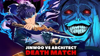 JINWOO VS ARCHITECT🔥  Jinwoo Become New Creator  Cartenon Tample  Solo Leveling Manga In Hindi [upl. by Naras19]