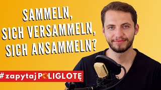 Sammeln sich versammeln czy sich ansammeln zapytajpoliglote de odc 48 [upl. by Kazim524]