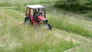 Massey 235 et broyeur agrimaster 1m60 00004 [upl. by Mun]