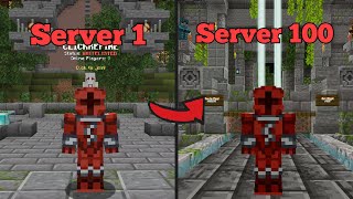 I joined 100 Minecraft servers Heres what happened [upl. by Odnesor]