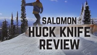 Salomon Huck Knife Snowboard Review [upl. by Aissert]