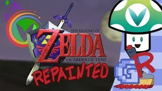 Ocarina of Time Repainted Vinesauce Charity Annoucement [upl. by Ayotol]