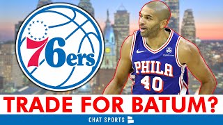 76ers Rumors Philadelphia BRINGING BACK Nic Batum This Is Why Sixers Should Do It [upl. by Annaynek]