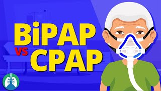 BiPAP vs CPAP Made Easy  Noninvasive Positive Pressure Ventilation NPPV [upl. by Yortal]