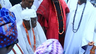 Oriyomi Hamzat Issues Warning as 89YearOld Olubadan Walks Majestically At Coronation [upl. by Catharine]