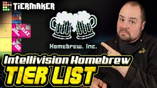 RANKING Intellivision Homebrew  HOMEBREW INC [upl. by Aikemaj238]