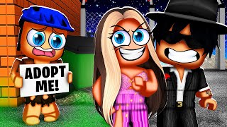 JEFFY ADOPTED by MAFIA FAMILY in SNAPCHAT roblox [upl. by Irrab]