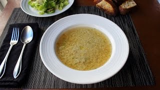 Stracciatella Soup  Italian Egg Drop Soup Recipe [upl. by Ettenyl]