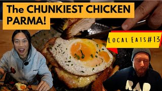 The THICKEST CHICKEN PARMA in Melbourne  Local Eats 13 [upl. by Seraphina696]