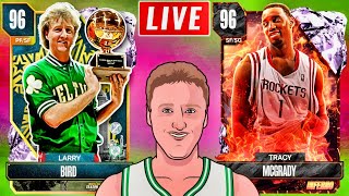 SEASON 4 IS HERE Pink Diamond Larry Bird Grind amp Time to Get PD TMAC NBA 2k24 Myteam LIVE [upl. by Noillid]