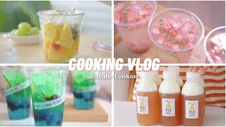 VIETSUB  19 loại nước uống bổ dưỡng từ TRÁI CÂY  Trà cold brew Soda đại dương Macchiato  Lynkam [upl. by Nosilla336]