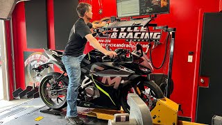 CFMOTO 300SS Dyno Runs Can We Make More HP With a Tune [upl. by Anatniuq]