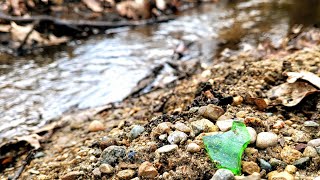 Letting Nature Do The Talking Rockhounding In A New Tiny Creek [upl. by Paluas]