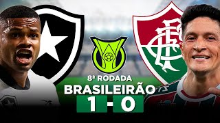 BOTAFOGO 1 x 0 FLUMINENSE Campeonato Brasileiro Série A 2024 8ª Rodada  Narração [upl. by Ahtivak233]