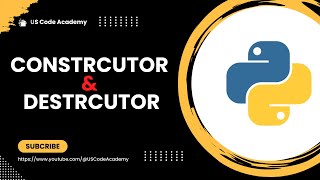 What is Constructor and Destructor in Python [upl. by Milone82]