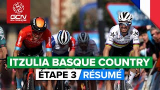 Itzulia Basque Country 2022 Etape 3 Résumé [upl. by Cyrill]