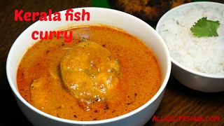 Kerala fish curry with coconut milk  kerala fish curry recipe  king fish curry [upl. by Ateuqram656]