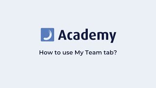 Planisware Academy How to use My Team tab [upl. by Savvas73]