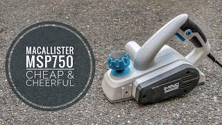 MacAllister 750W MSP750 Planer Review [upl. by Argella602]