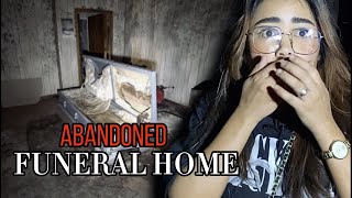 Exploring an ABANDONED FUNERAL HOME at 3AM [upl. by Norina]