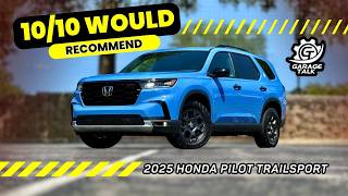 2025 Honda Pilot Trailsport  Is It BETTER than the New Chevy Traverse [upl. by Aikaz]