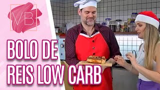 Aprenda a preparar um BOLO DE REIS low carb  Você Bonita 25122023 [upl. by Oettam77]