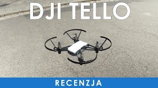 DJI Tello Ryze najtańszy dron dla początkujących od DJI  recenzja test PL [upl. by Pasol222]