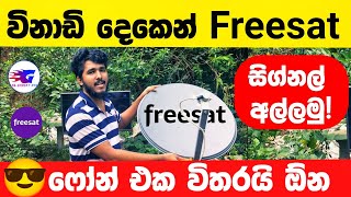 Freesat Signal Setup in Sri Lanka A StepbyStep Guide with an App [upl. by Holsworth]