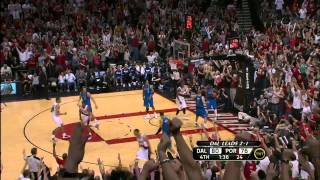 Brandon Roy leads the comeback vs Mavs 2011 Playoffs G4  Reupload [upl. by Nilac]