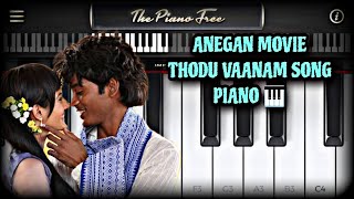 ✨Thodu vaanam song ✨ Anegan movie 🍿 Dhanush  Harris jayaraj ✨✨✨ [upl. by Akkeber850]