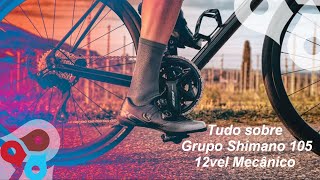 Tudo sobre o Grupo Shimano 105 Mecânico [upl. by Kumar]