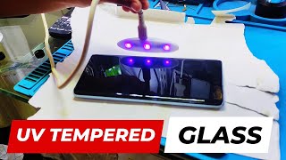 🔥💥Ultimate Guide to UV Tempered Glass Installation for Curved Display🔥💎 [upl. by Treblig140]