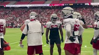 Cardinals Red and White Practice Highlights [upl. by Hastings30]