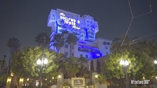 Full Tower of Terror Elevator Drop Ride POV at Disney California Adventure  CLOSING Soon [upl. by Teerell10]