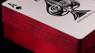 Red Gilded Edge Playing Cards [upl. by Natanhoj]