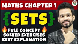 Sets Class 11  Maths Chapter 1  ConceptTypesQuestionsSolutionsConceptRepresentionSuper Set [upl. by Meedan568]