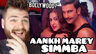 AANKH MAREY  Simmba  Ranveer Singh  Sara Ali Khan  Music Video Reaction [upl. by Nylyak]