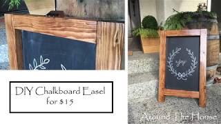 DIY Chalkboard Easel for 15 [upl. by Armil]