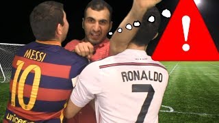 Cristiano Ronaldo vs Messi  Meeting a Fan  In Real Life [upl. by Ferris824]